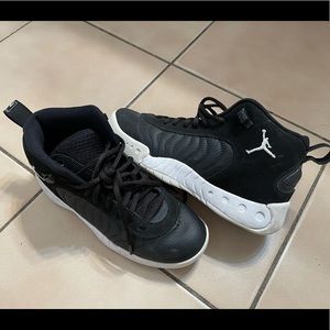 Boys high top Jordan shoes